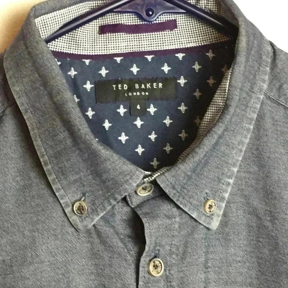 Ted Baker London Size 4 100%cotton - Picture 3 of 6